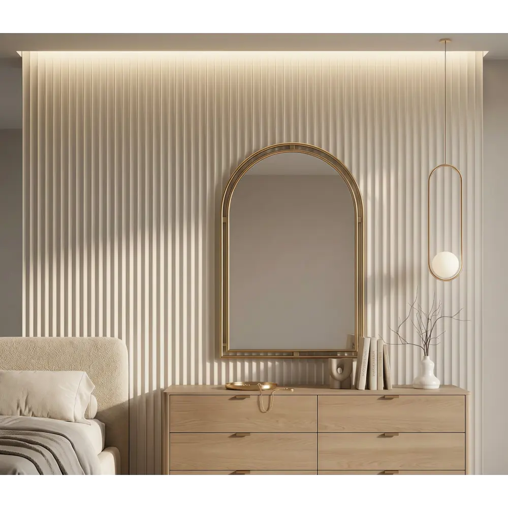 Профиль финиш Волна МДФ белый 12x44x2700 мм Santreyd STLM-2176232 - Вид №5