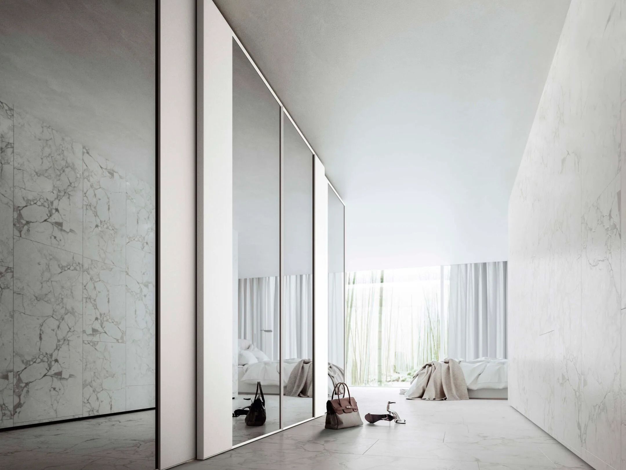 Модульный шкаф с раздвижными дверями Alf DaFrè смеситель ARCH-00090343 - Вид №1