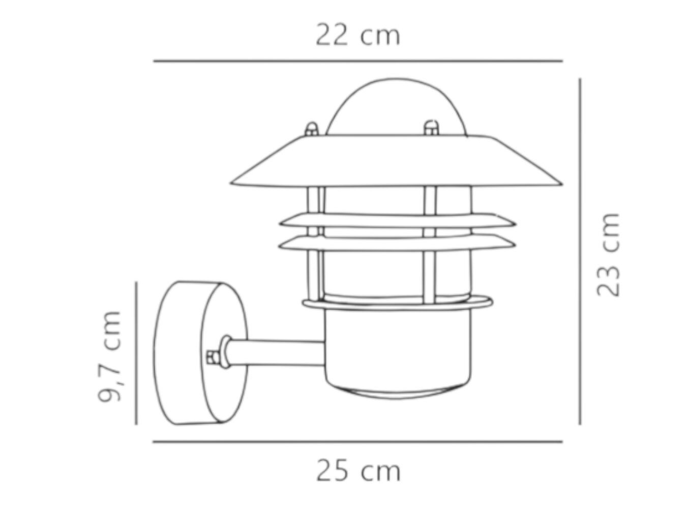 Медный настенный светильник Nordlux Blokhus ARCH-00030231 - Вид №2