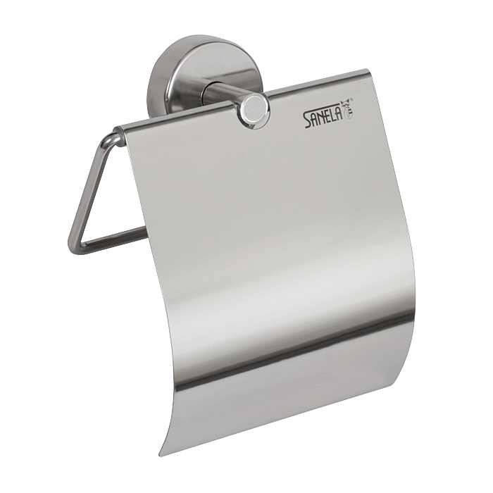 95090 Нержавеющий держатель туалетной бумаги, глянцевая поверхность SANELA 