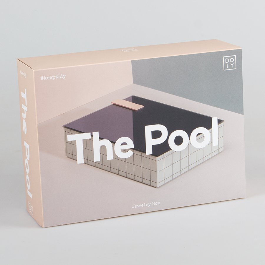 Шкатулка для украшений the pool DOIY  253259 Черный  - Вид №3
