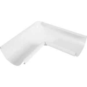 Угол желоба внутренний 90° D125 мм цвет белый