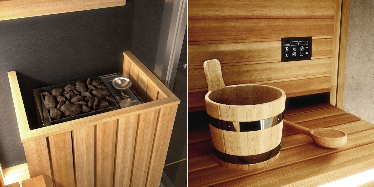 СПА: 2 сауны Sasha 2 96S0-0014-2 Jacuzzi 96S000142 - Вид №1