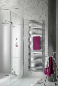 Водяной радиатор LNO-172-050-IFS Cala +Air Chromé (Avec soufflant) Acova 1718