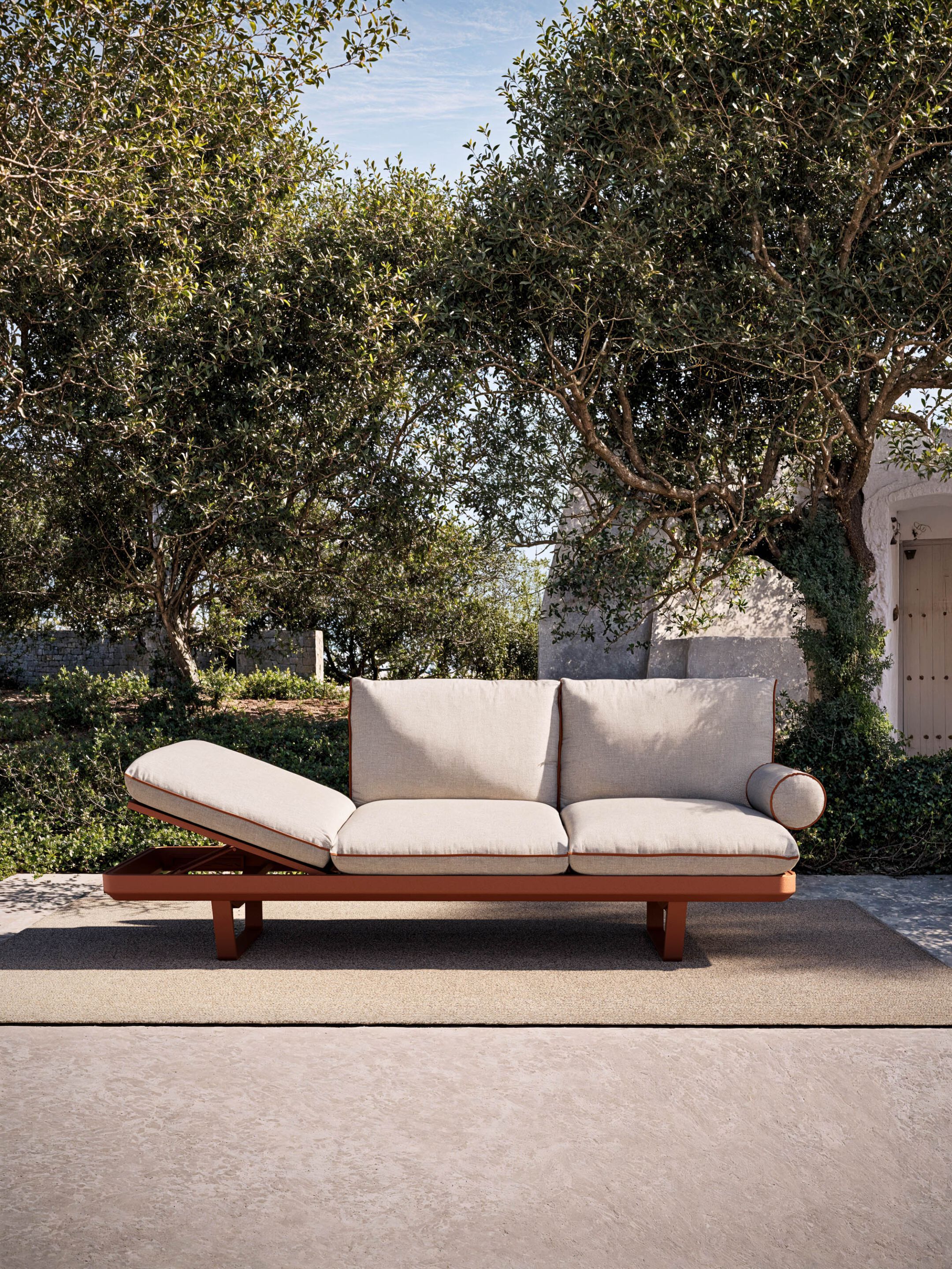 Модульная садовая скамейка со спинкой Atmosphera Венеция ARCH-00011594 - Вид №1