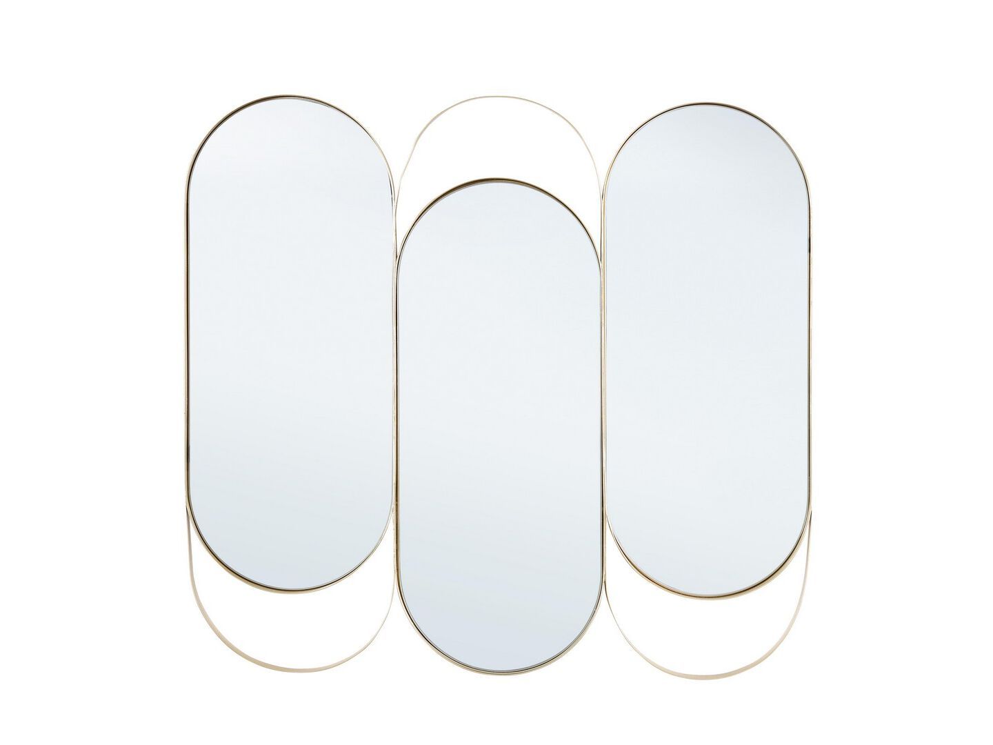 Настенное зеркало с металлической рамкой BIZZOTTO NAMITA ARCH-00152891