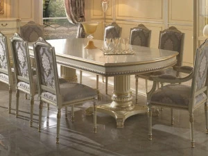 SCAPPINI & C Раскладной лакированный обеденный стол 35th anniversary 2710-l / 2712-l