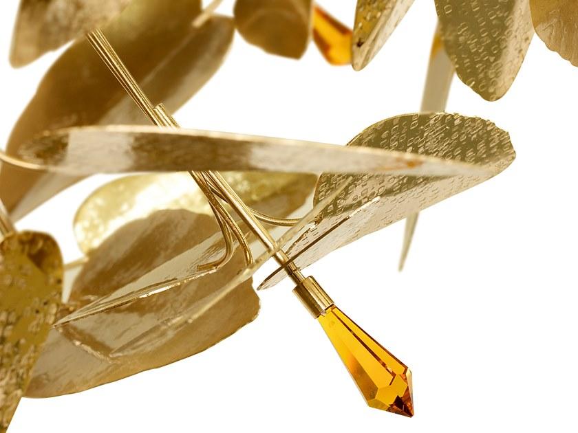 LUXXU Подвесной светильник из латуни с кристаллами swarovski® Mcqueen sun-id-1421308 - Вид №1