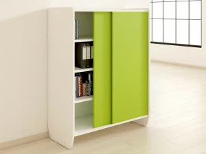 FERCIA Высокий офисный шкаф с раздвижными дверцами Stone St.sfg.1._._ _