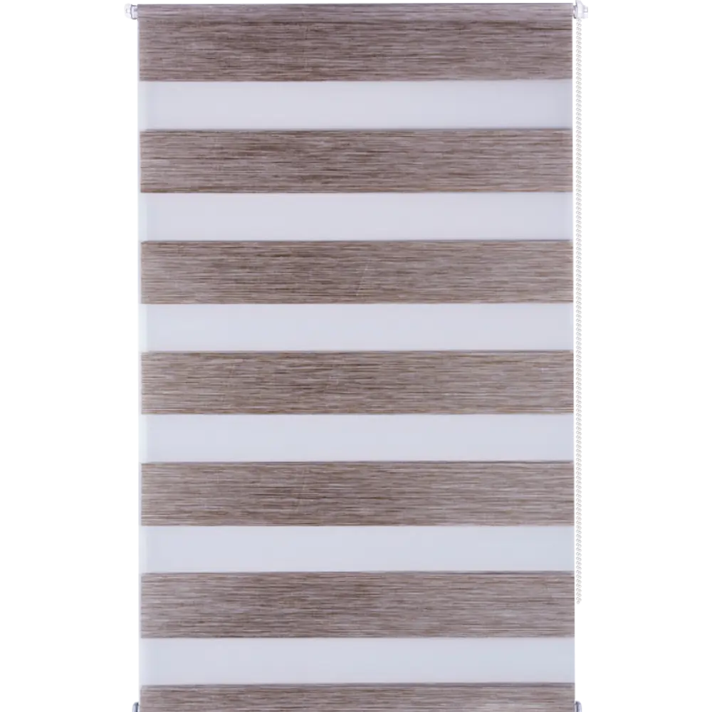 Штора рулонная день-ночь Miamoza Paris 70x160 см, цвет оливковый Santreyd STLM-2093412