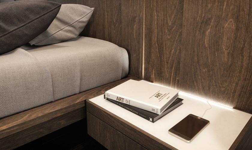 Huppé Двуспальная кровать со встроенной подсветкой Surface HUPPE sun-id-1486949 - Вид №3