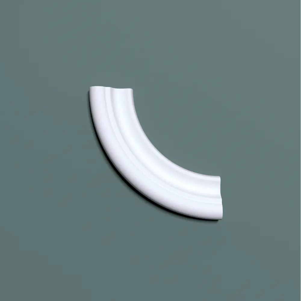 Декоративный угол для молдинга BELLO DECO М11У2 белый 75×75 мм 89381592 STLM-1569337