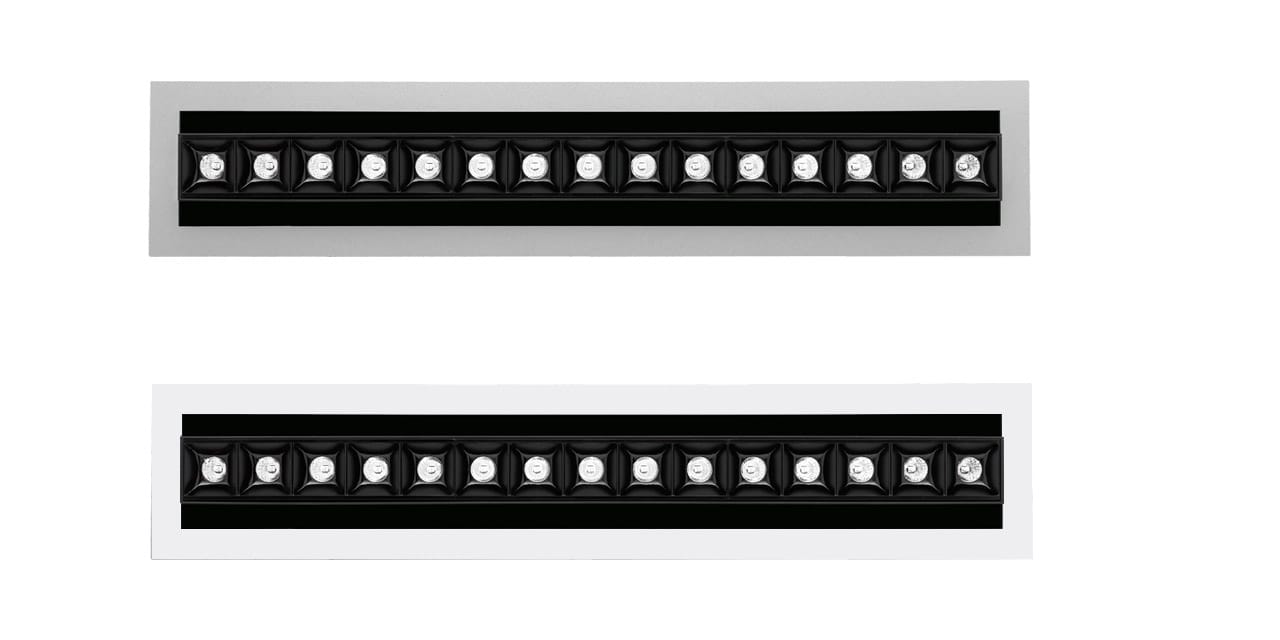 Регулируемый встраиваемый прожектор для подвесных потолков iGuzzini Laser Blade ARCH-00004396 - Вид №1