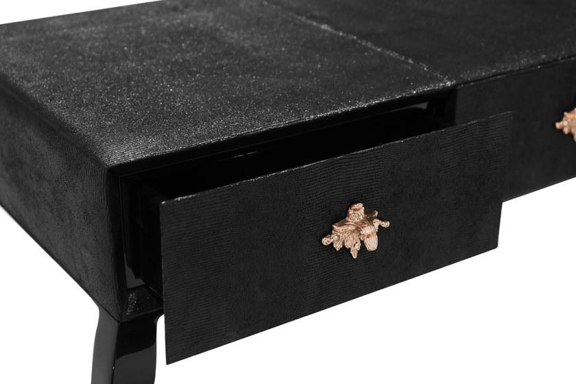 KOKET Лакированная прямоугольная консоль с ящиками sun-id-1348680 - Вид №4