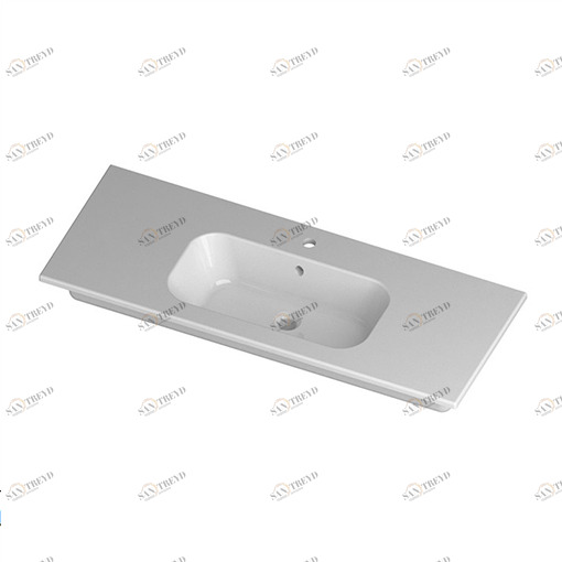 QS12146101 Встроенная раковина под столешницу овальная Disegno Ceramica 