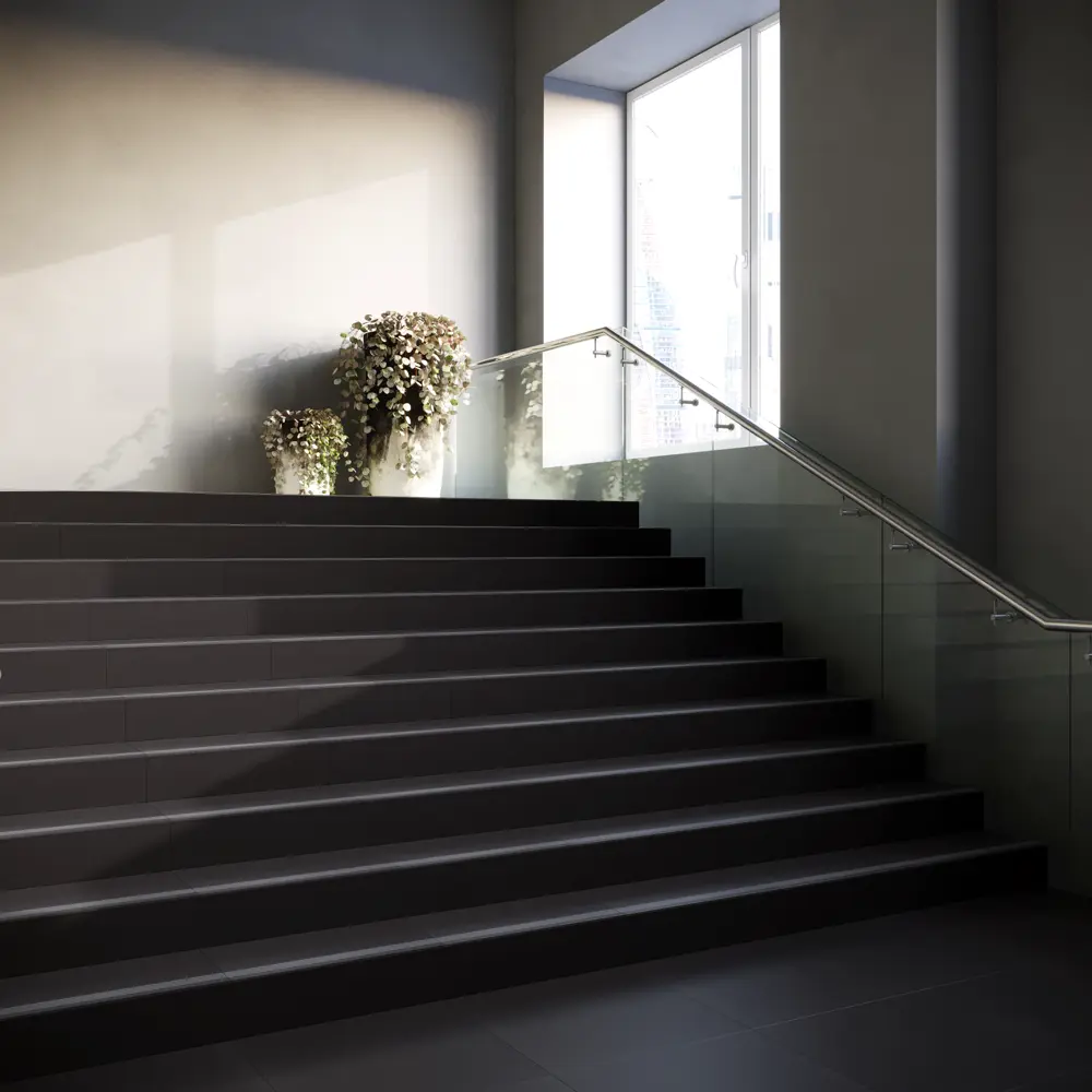 Керамогранит ECOGRES EM10 60×60 см матовый черный для стен 83882076 EcoGamma STLM-0045383 - Вид №8