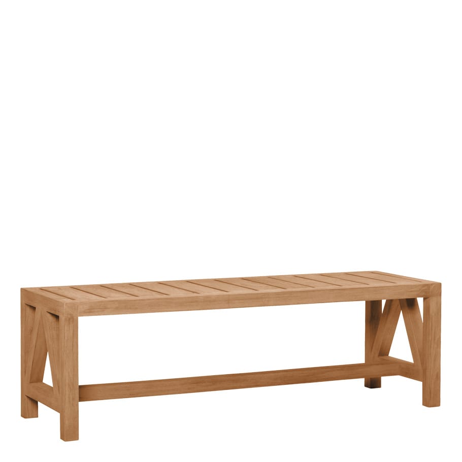 Скамейка из тикового дерева JANUS et Cie Беседка ARCH-00096941 - Вид №6