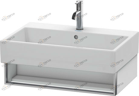 VA602601818 Тумбочка подвесная Vero Air #VA6026 684 x 431 мм Белый матовый, декор Duravit