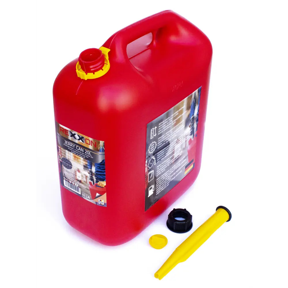 Канистра Rexxon для топлива 20 л, со шкалой и лейкой внутри STLM-2062705 - Вид №3