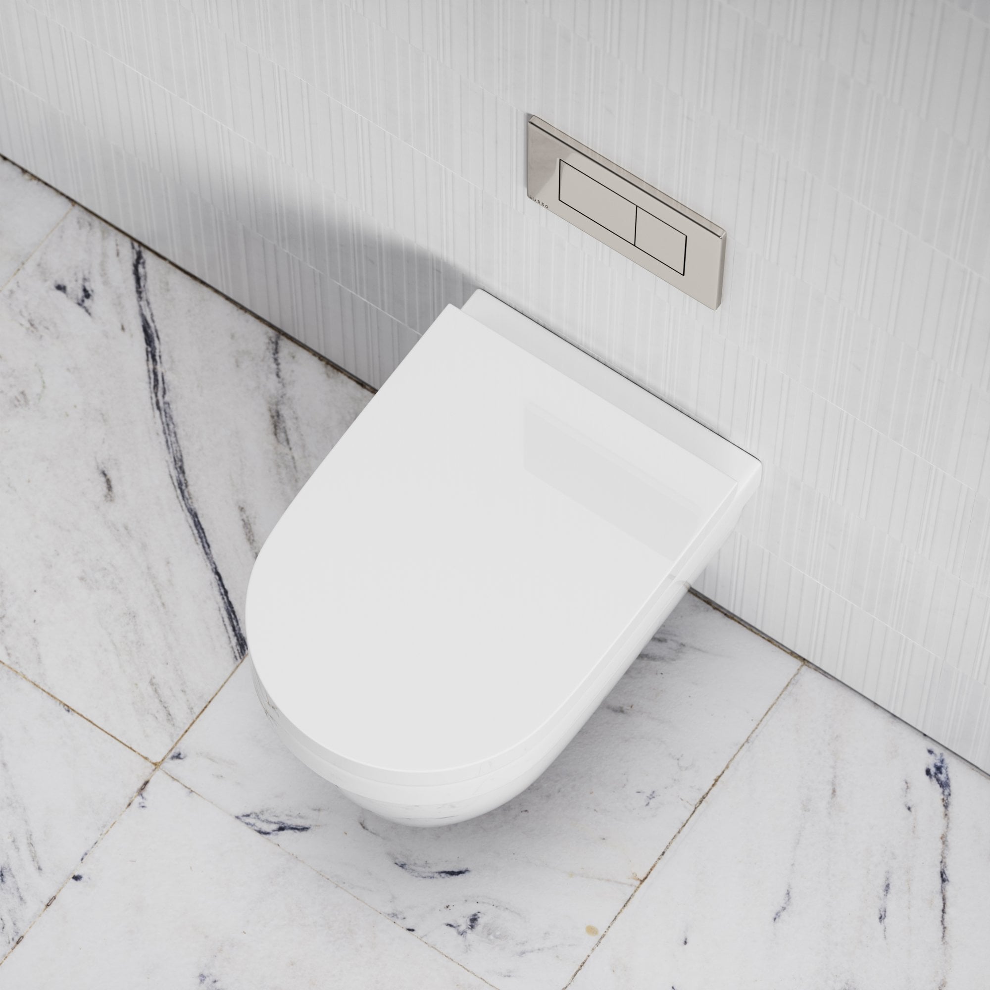 Керамический подвесной туалет без бриды LUSSO BERKELEY ARCH-00030463 - Вид №15