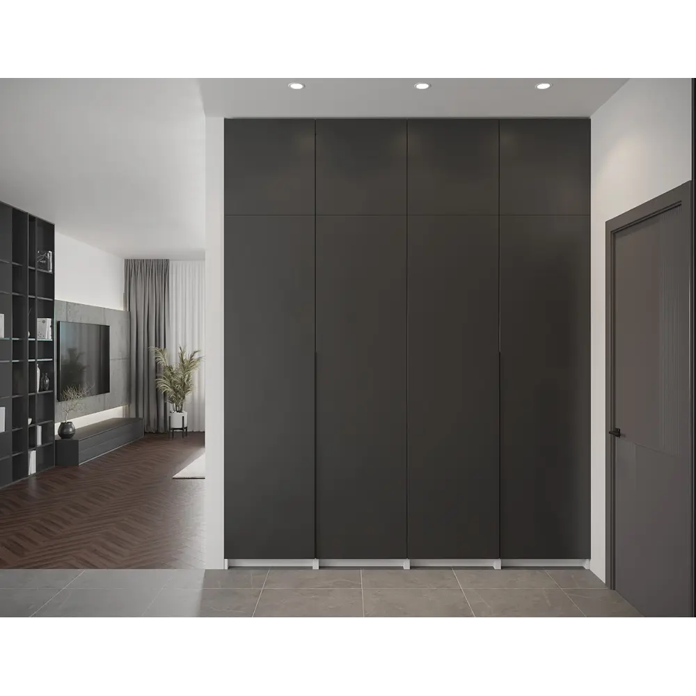 Дверь Лион 39.6x50.8x1.8 см ДСП цвет серый Santreyd STLM-2157728 - Вид №8