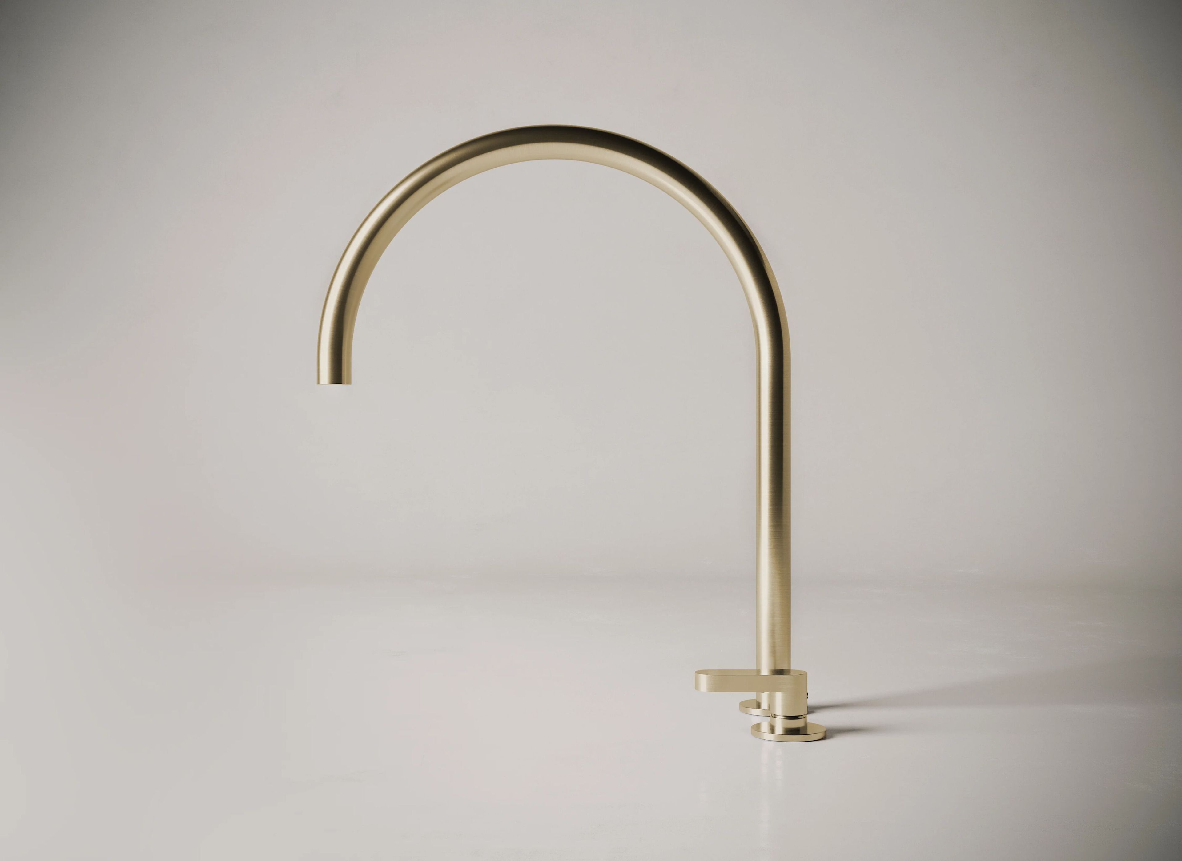 Смеситель для раковины из нержавеющей стали с поворотным горлышком COCOON John Pawson ARCH-00081817 - Вид №12