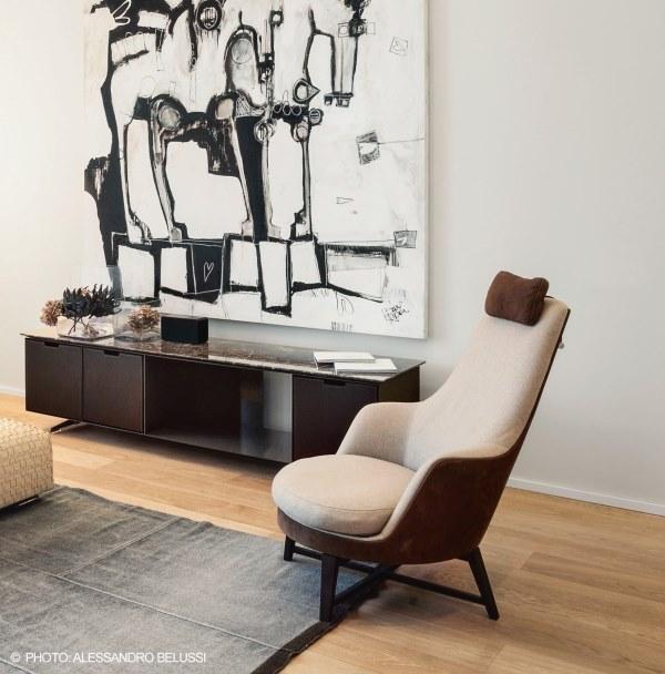 Flexform Буфет из металла с мраморной столешницей Fly sun-id-1467252 - Вид №1