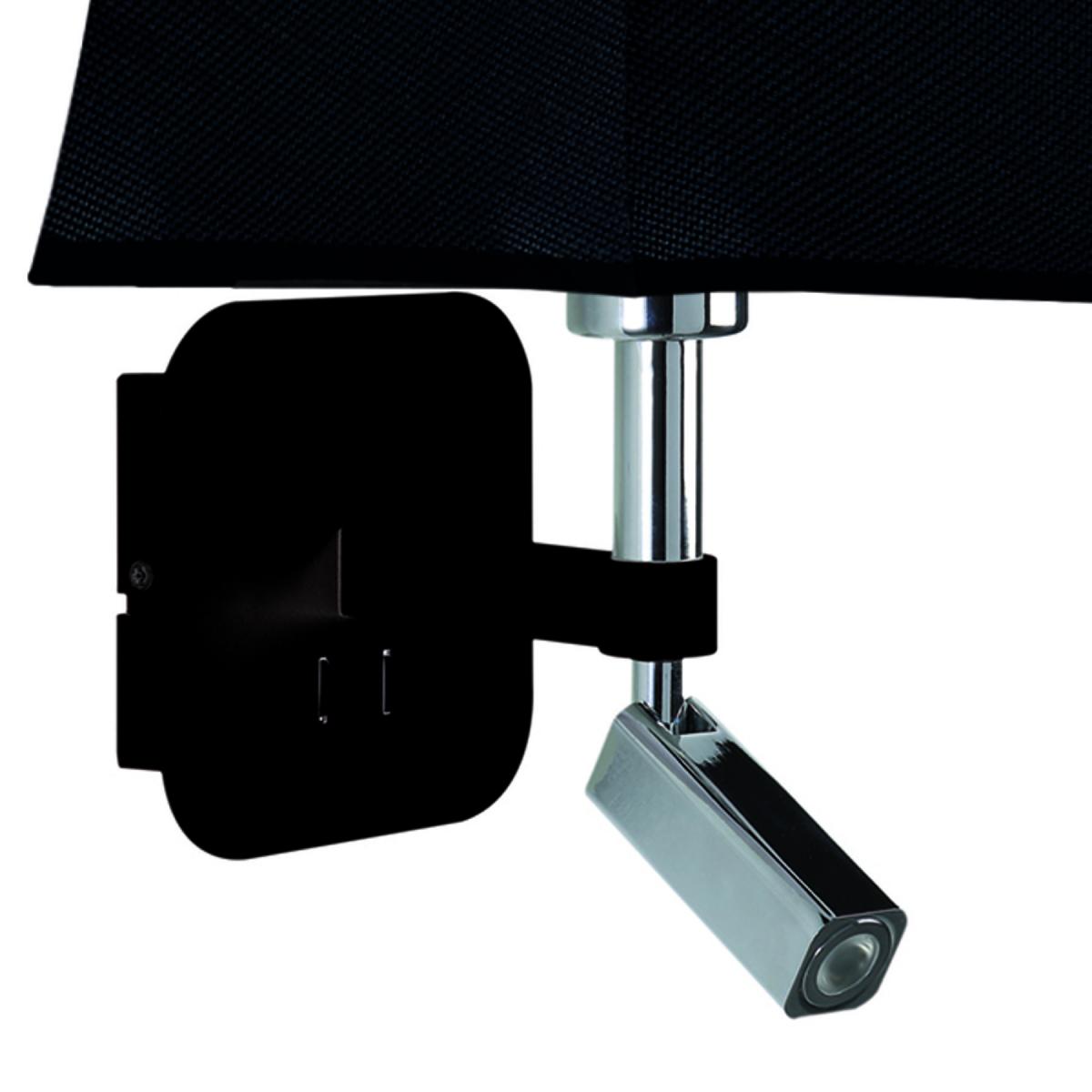 065617 Бра 5317+5240 черное Mantra Habana - Вид №1