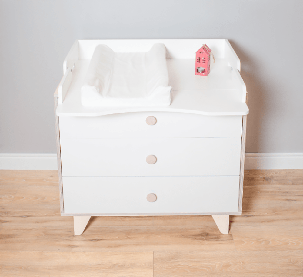 Пеленальная доска на комод белая Line ELLIPSE ELLIPSE LINE 257736 Белый Santreyd  - Вид №3