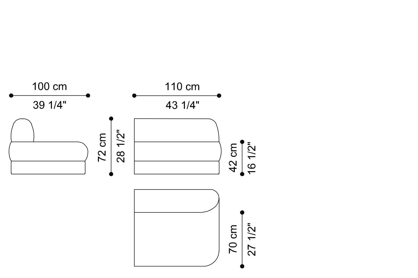 Ткань диван Gianfranco Ferré Home ALEXANDER 2.0 ARCH-00083596 - Вид №6