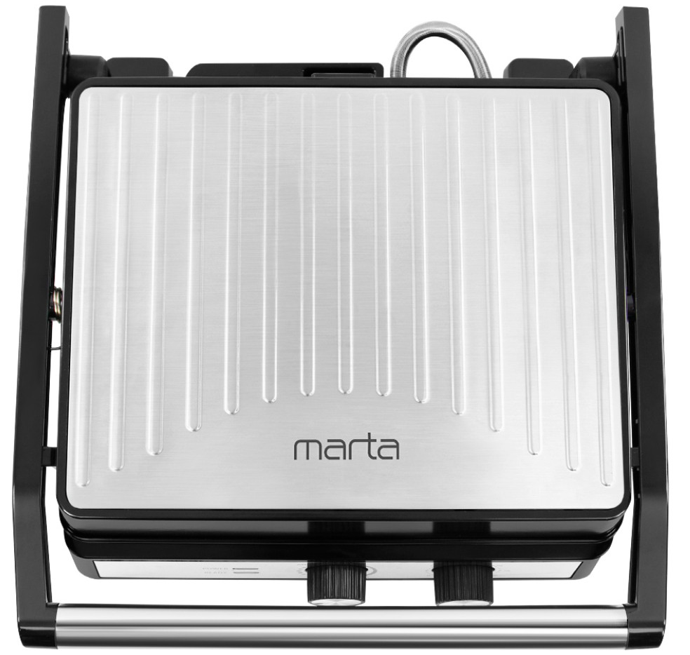 9162121 Гриль Marta MT-SM1764B серебристый STDN-0106068 - Вид №3