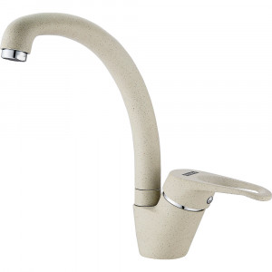 Смеситель кухонный  Franke Vega Поворотный излив Fragranite Сахара