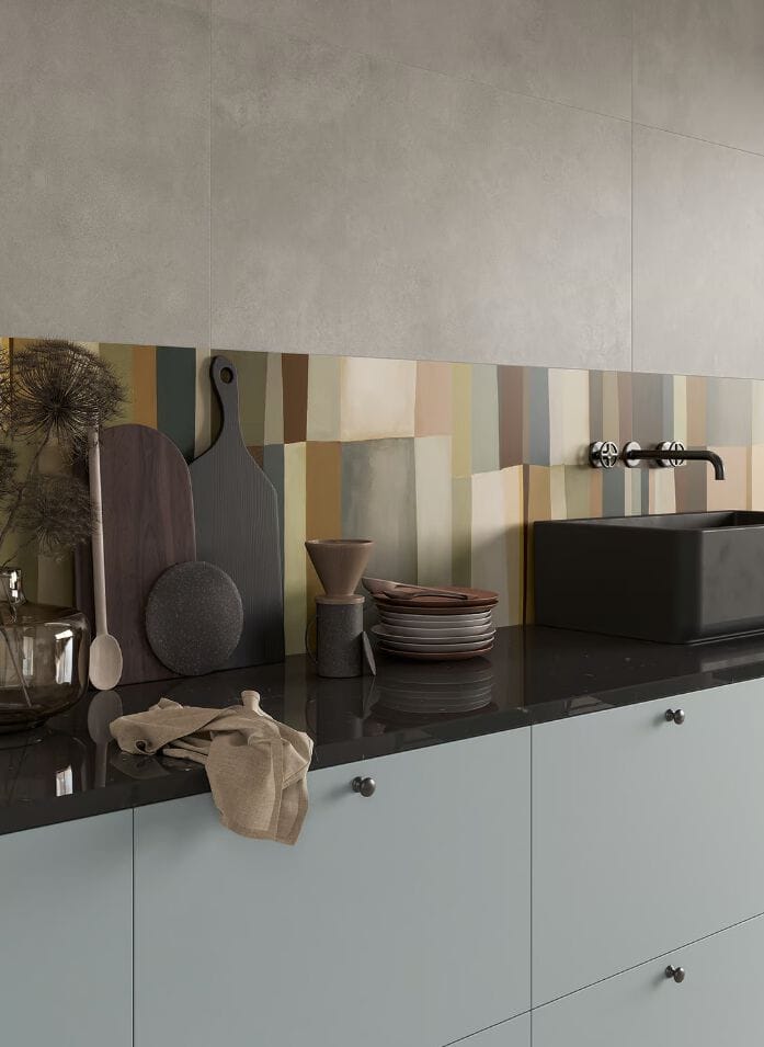 Пол / напольное покрытие из керамогранита с эффектом смолы Imola RETINA ARCH-00040652 - Вид №40