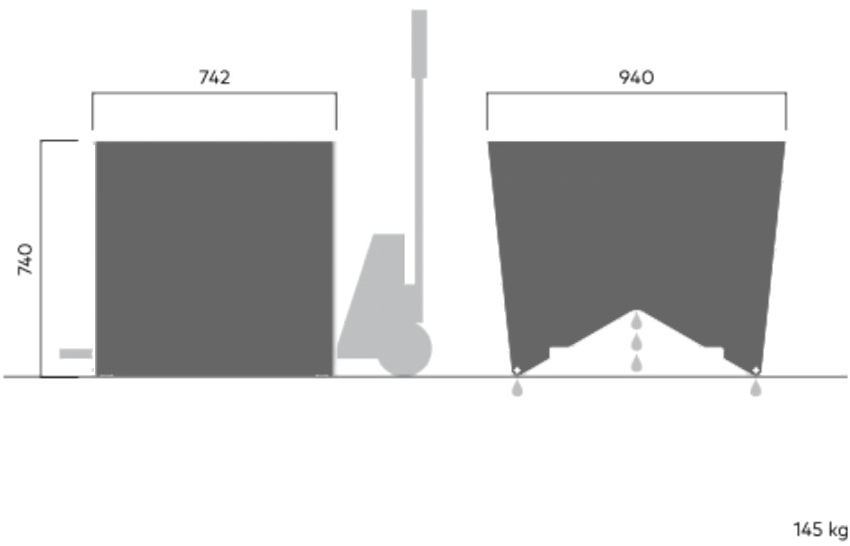 VESTRE Стальные сеялки с порошковым покрытием для общественных мест Dialog sun-id-1490904 - Вид №7