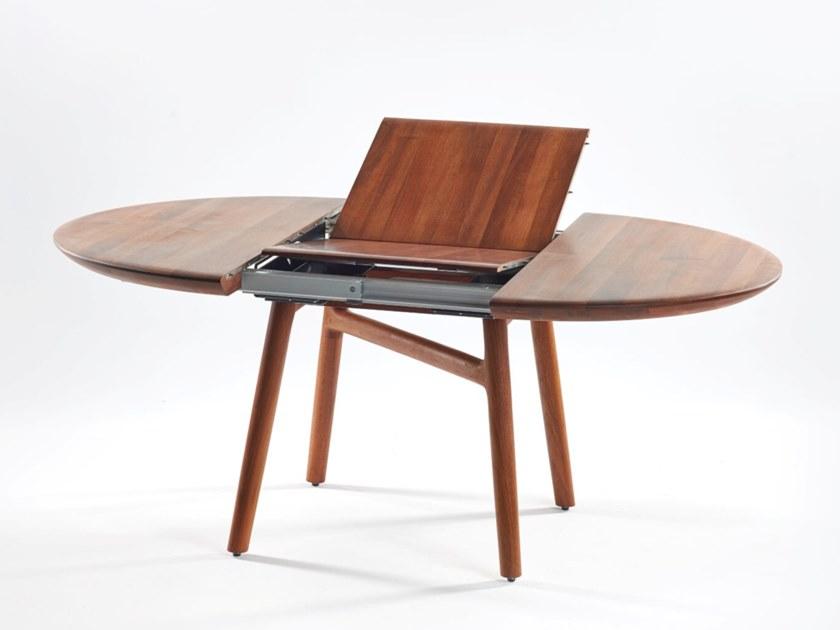 Artisan Раздвижной обеденный стол из массива дерева  Dtda1xxyy  - Вид №1