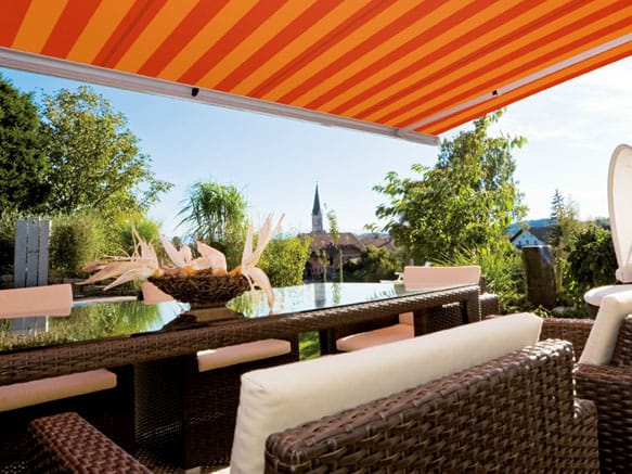 Огнестойкая ткань для наружных занавесок markilux PERLA FR ARCH-00131869 - Вид №1