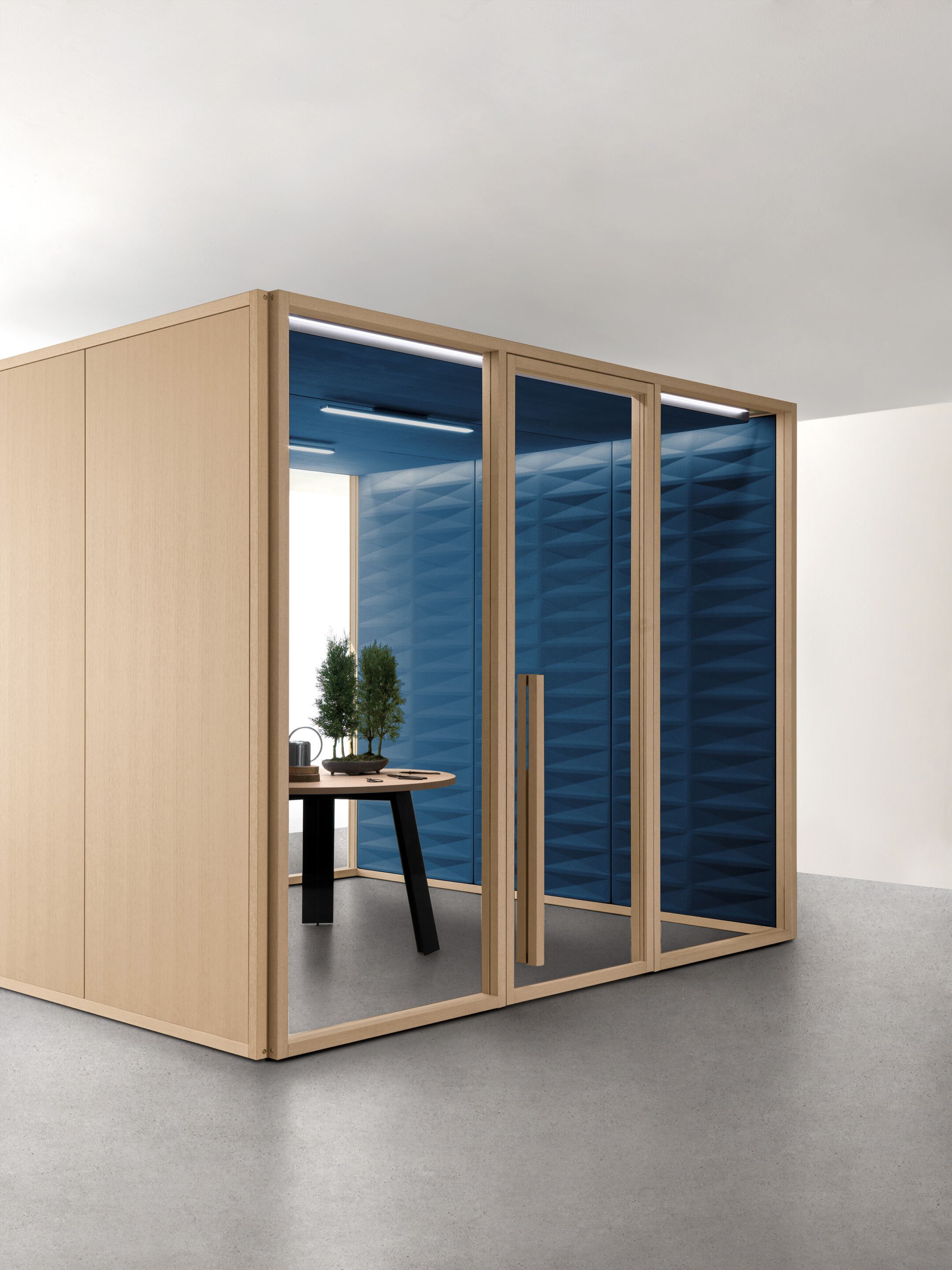 Акустическая офисная кабина со встроенным освещением Citterio W-SS ARCH-00083099 - Вид №1