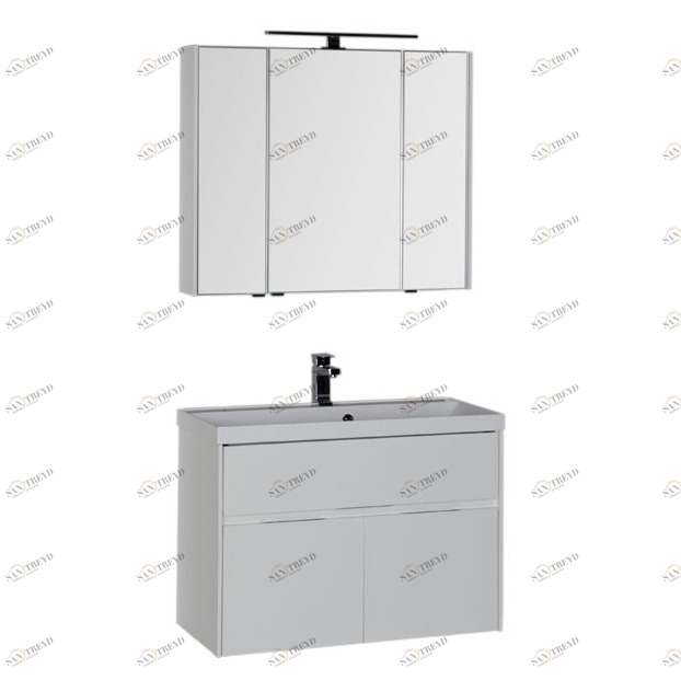 Комплект мебели Aquanet Латина 90 белый 00179840