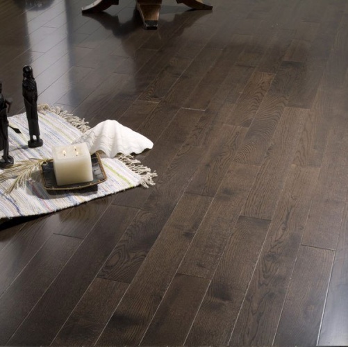 Инженерная доска Coswick Авторская Угольный Дуб Селект (Гладкая) 600…2100х127 мм 11541307 - Вид №1