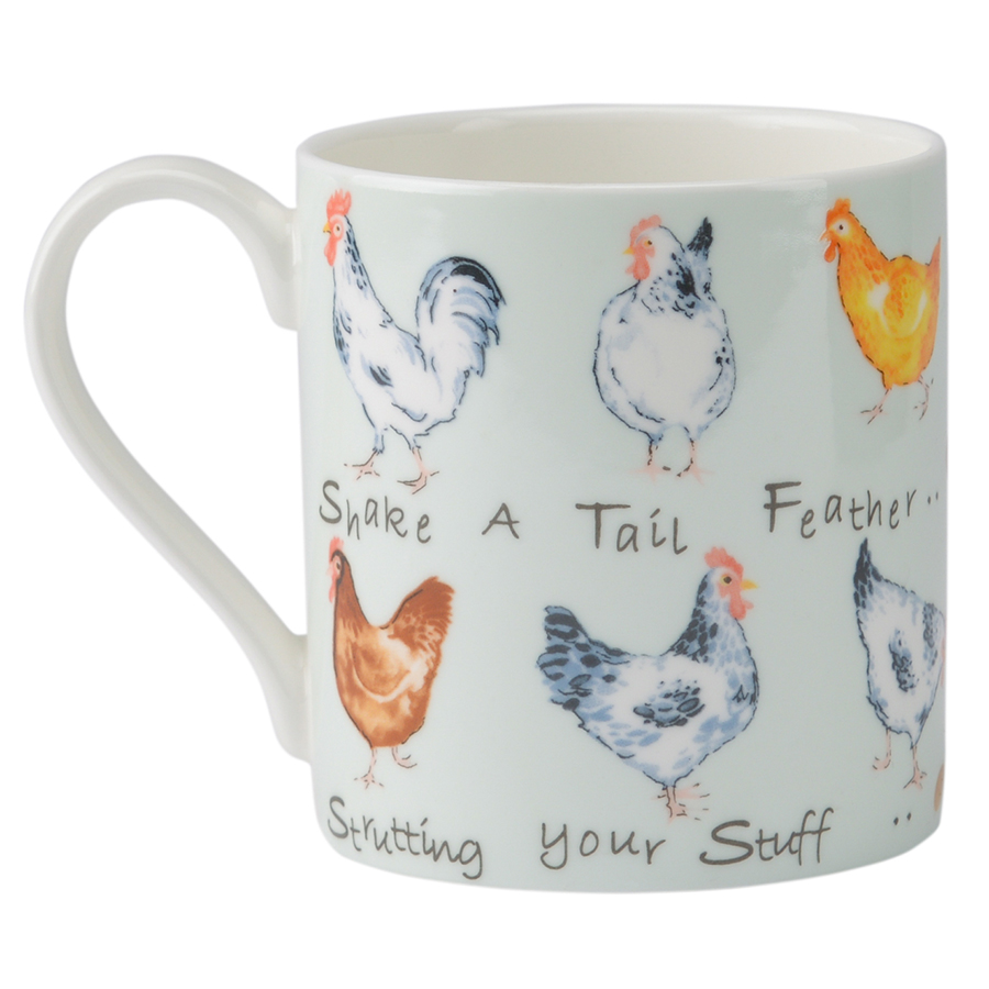 P_0043.009ch Кружка farmhouse chicken 370 мл Price&Kensington  - Вид №1