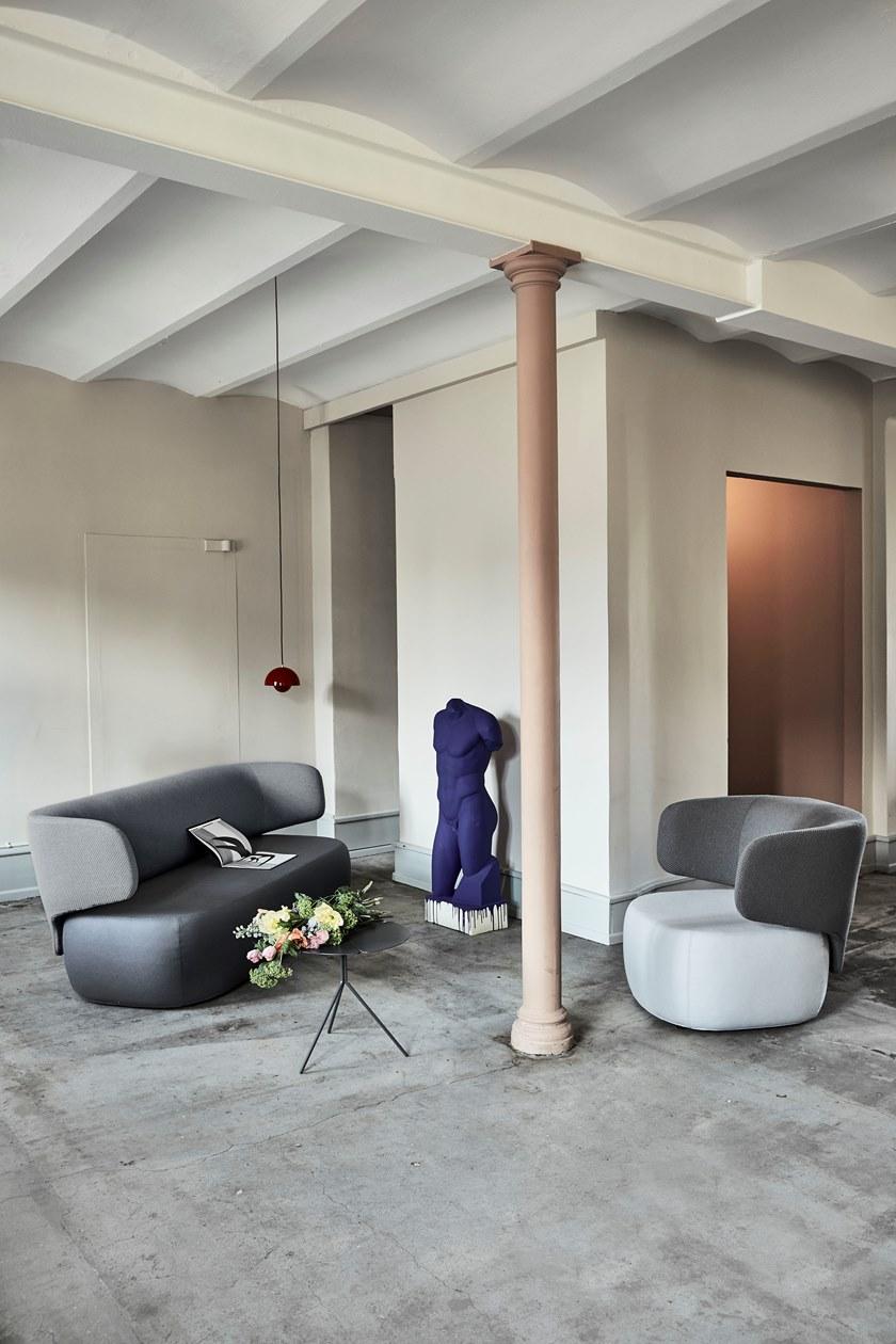 SOFTLINE Кресло из ткани в современном стиле Basel 2-249 - Вид №5