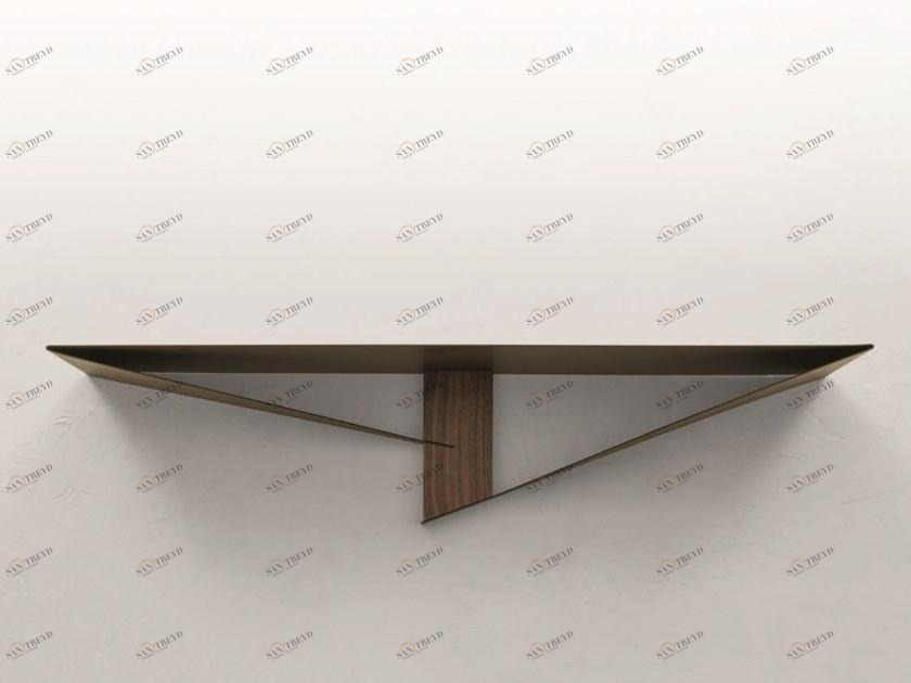 Tonin Casa Прямоугольная подвесная консоль из окрашенного металла Albatros T6440