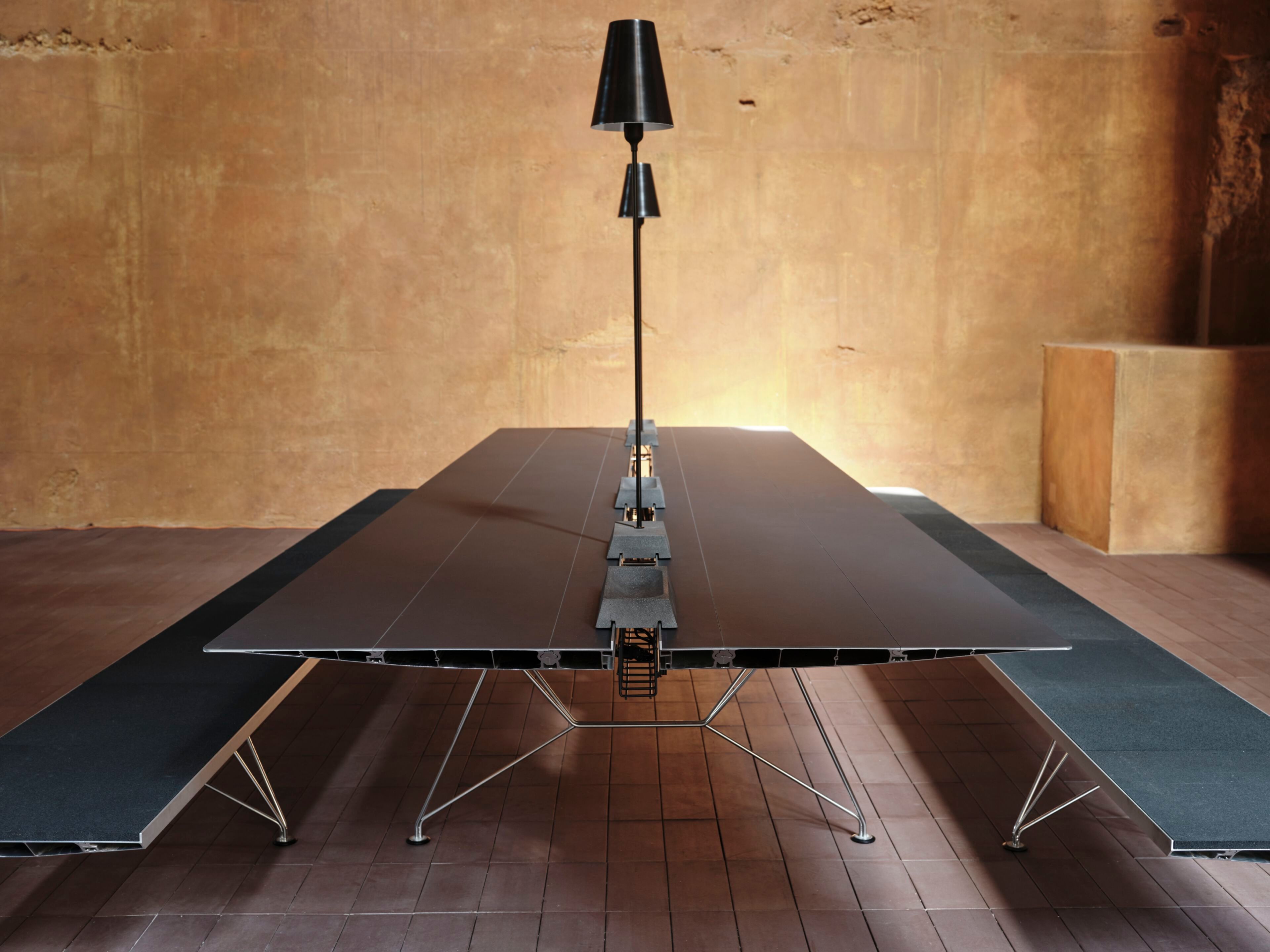 Прямоугольный алюминиевый стол для совещаний BD Barcelona Aluminium ARCH-00148460 - Вид №6