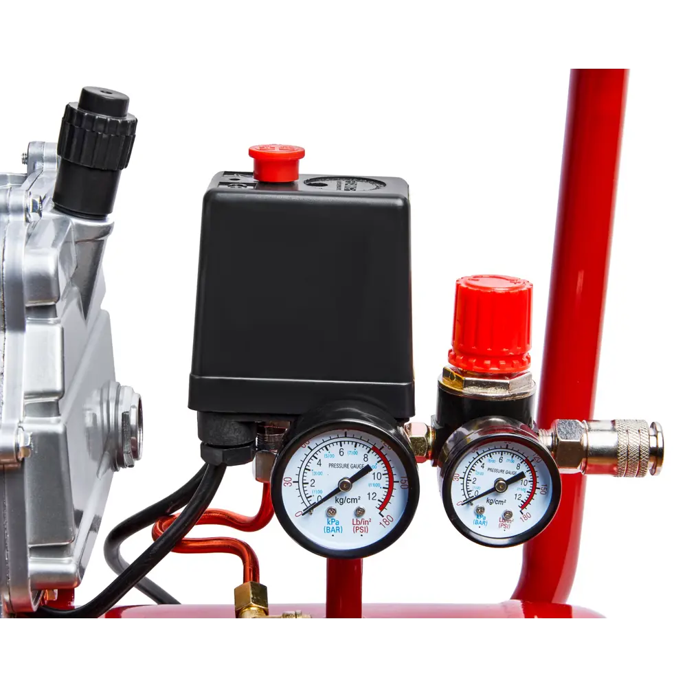 Компрессор сетевой поршневой масляный Elitech КМЛ 300-50, 50 л 240 л/мин STLM-2141259 - Вид №6