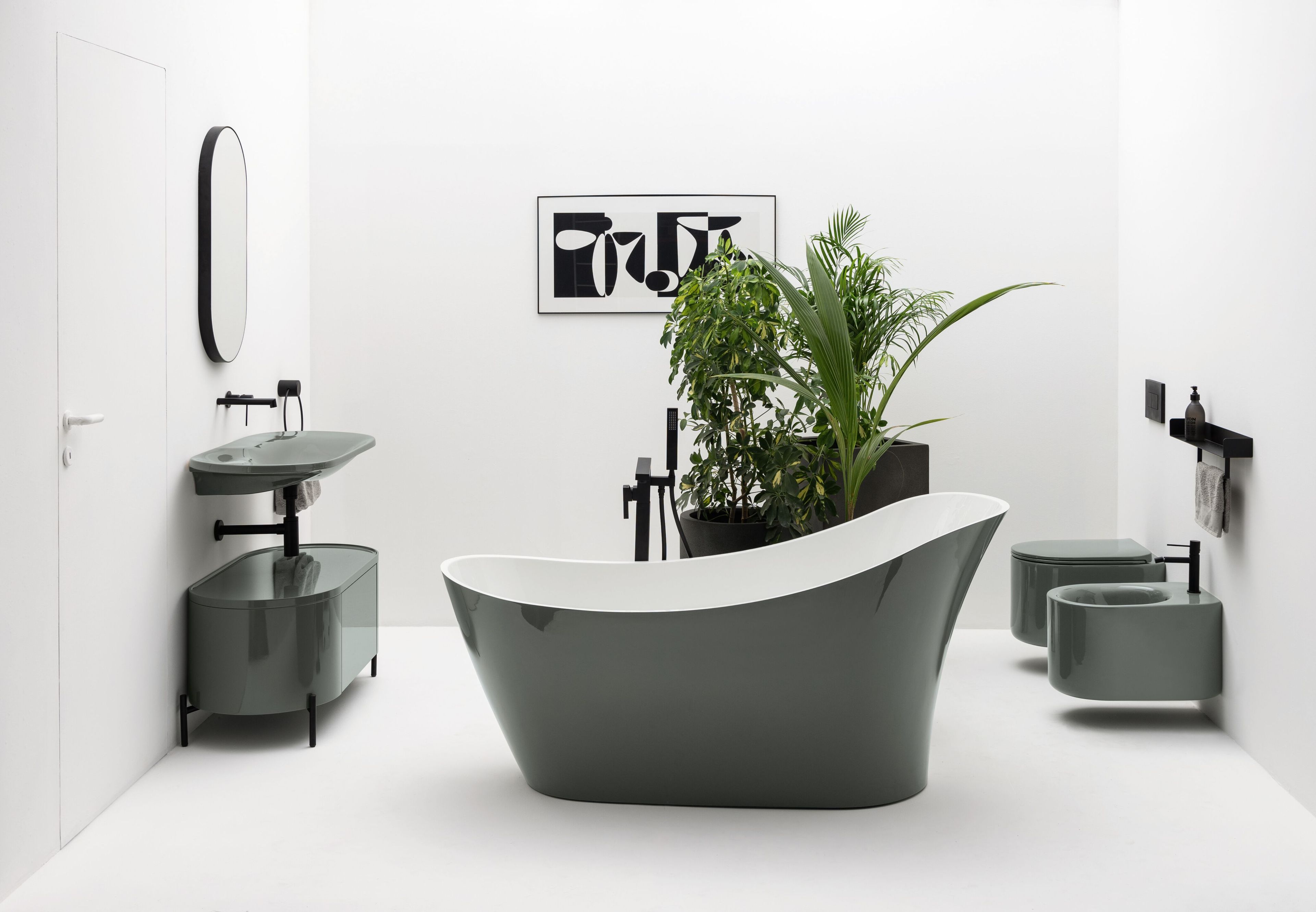 Керамическая овальная раковина Axa Delano ARCH-00043262 - Вид №11