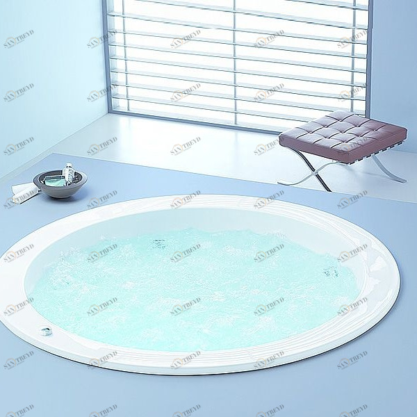 Ванна встраиваемая DREAMSCAPE 180 см с аэромассажем Deluxe HOESCH 6114