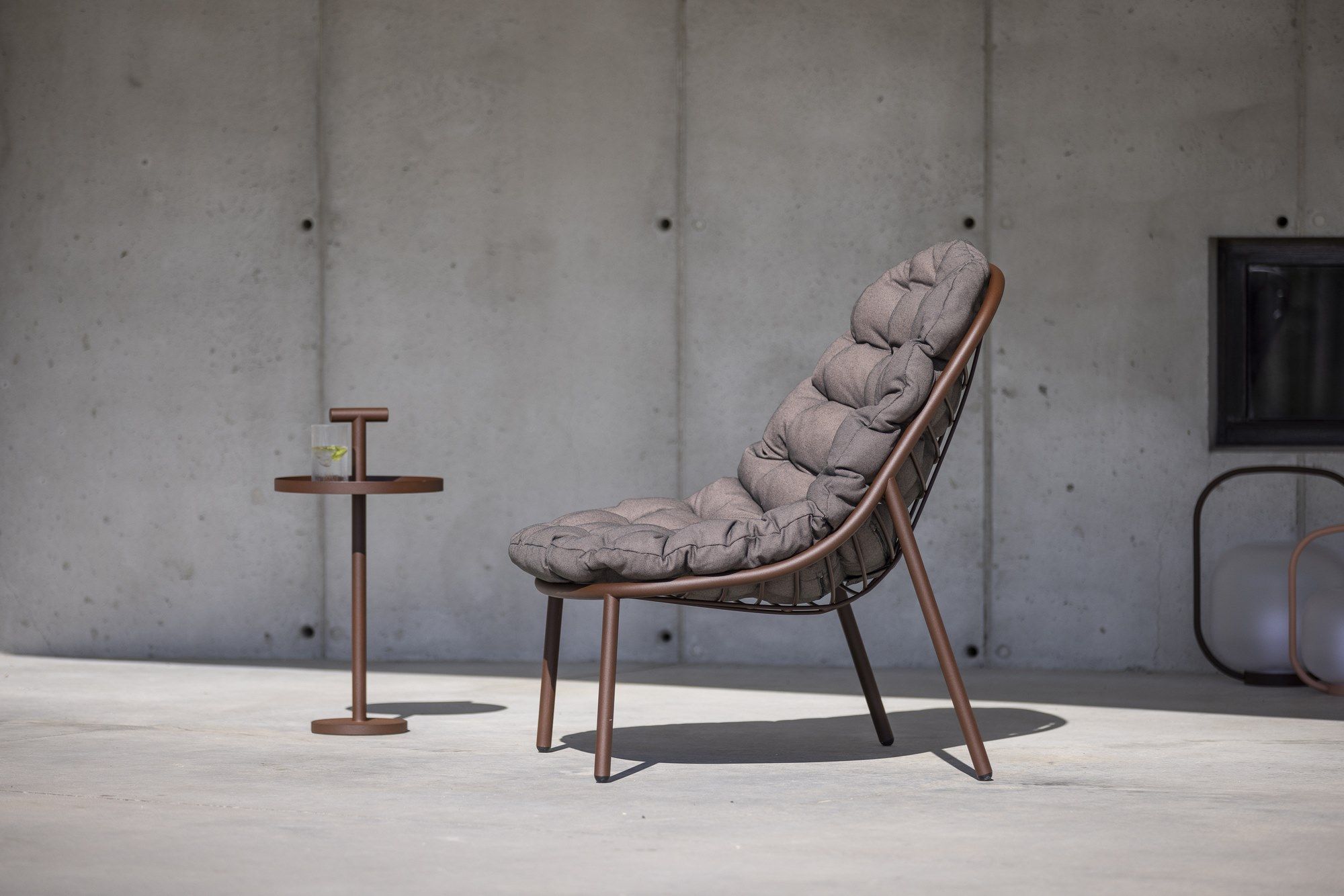 Круглый журнальный столик из нержавеющей стали Todus Albus ARCH-00071508 - Вид №9