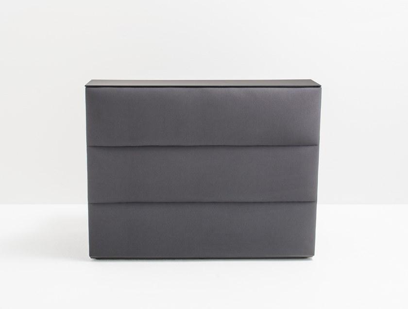 Pedrali Барная стойка из полиэтилена, обтянутого тканью Oblique Obl/a - Вид №1