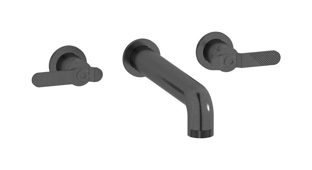 Смеситель встроенный для раковины WE ARE IB b2306cs Brushed Black Chrome Bold