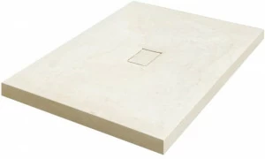 PIMAR Встраиваемый прямоугольный душевой поддон из камня Лечче  Ab9